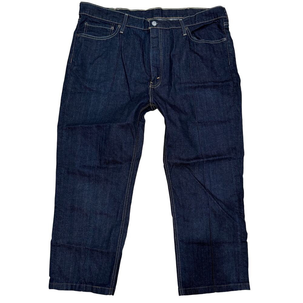 Levi's 541‎ Jeans Athletic Fit Straight Leg Denim Dark Wash Mens Size 42X30